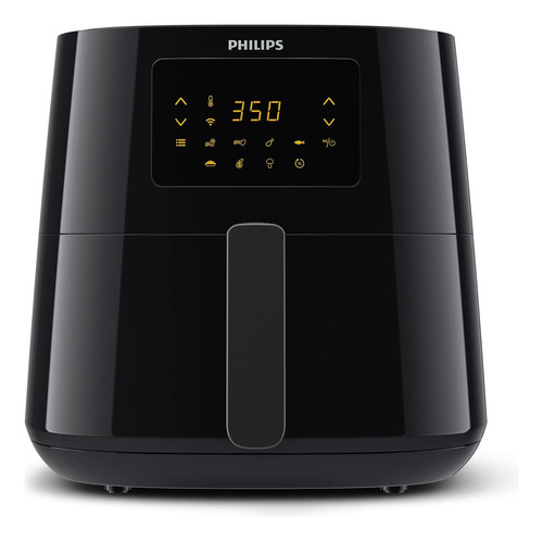 Freidora De Aire Philips 6.2l, C/tecnología Rapid Air Negro