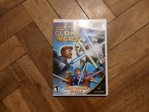 Wii Caja Y Manual (sin Juego) De Starwars The Clone Nintendo
