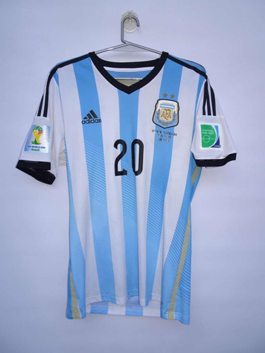 Camiseta Argentina Adizero Mundial 2014 Kun Agüero