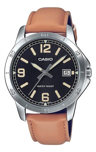 Casio Mtp-v004l-1b2 Reloj Para Hombre De Acero Inoxidable Co