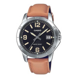 Casio Mtp-v004l-1b2 Reloj Para Hombre De Acero Inoxidable Co