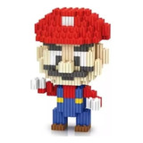 Mini Bloques Didáctico Mario Bros Figura 3d Armable 550pzs