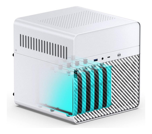 Jonsbo N2 - Gabinite Itx Para Nas - 5+1 Baias Para Discos