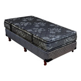 Conjunto Sommier Espuma Deseo Diamante 90 X 190 + 1 Almohada