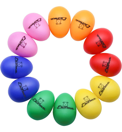 Ehome Cocteleros De Huevos De Pascua, 12 Instrumentos Musica