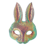 Máscara De Orejas De Conejo Para La Celebración De Pascua