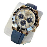 Relógio Masculino Rolex Daytona Borracha B.eta 3035 Completo