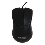 Mouse Optico Aitech Tb-230 Usb Color Negro