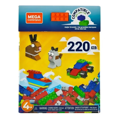Set De Construcción Con 220 Piezas Mega Construx