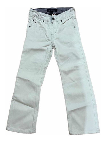 Jeans Pantalón Niño Talle 6 Tommy Hilfiger Cintura Elástico