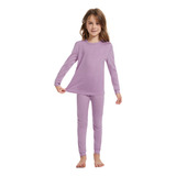 Woolcano Ropa Interior Térmica Ligera Unisex Para Niños, 100