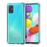 Capa Case Transp Anti Impacto Para Galaxy M51 + Pel Hydrogel