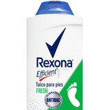 Rexona Efficient Talco Desodorante Pies Triple Acción Absorbente 100g Fresh