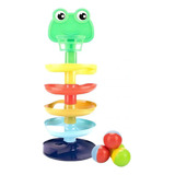 Brinquedo Torre Interativa Sapo Espiral Bebe Pimpolho