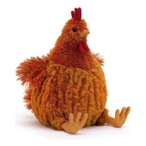 Gallina De Peluche Suave Y Esponjosa Bonita 23 Cm