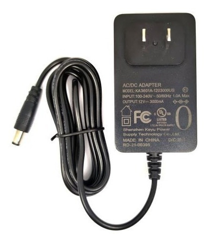 Adaptador 12v 3a 5.5x2.1mm Ka3601a Fuente Cargador