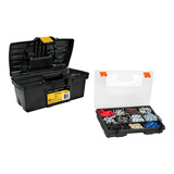 Caja De Herramientas 33 Cm  + Organizador 23 Cm - Pretul