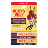 Bálsamo Labial Burt's Bees Vainilla & Cereza Silvestre 2 Un