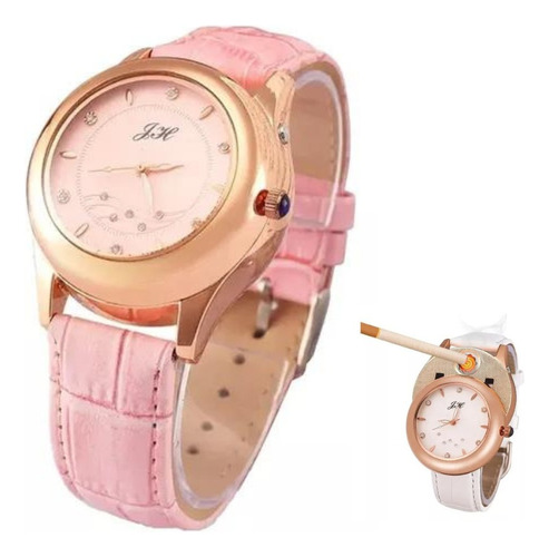 Reloj Elegante Para Mujer Con Encendedor Oculto Integrado