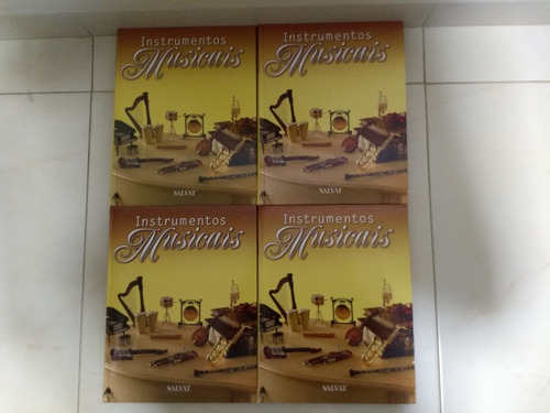 Livro -  Instrumentos Musicais - 4 Vol - Sebo Refugio