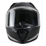 Casco Shaft Sh560 Gris Deploy Cerrado