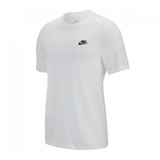 Camiseta Nike Sportswear Club-blanco/negro