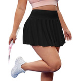 Falda Pantalón Deportiva De Fitness Tenis Padel Ropa Mujer