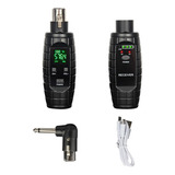 Kit De Transmissor E Receptor Sem Fio Xlr, Microfone Recarr