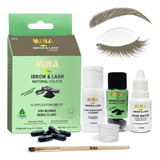 Mina - Kit De Tinte Para Cejas Y Pestanas Rubio Ceniza | Lar