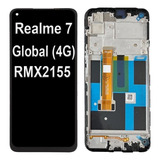 Moldura De Tela Lcd Para Realme 7 Global 4g Rmx2155