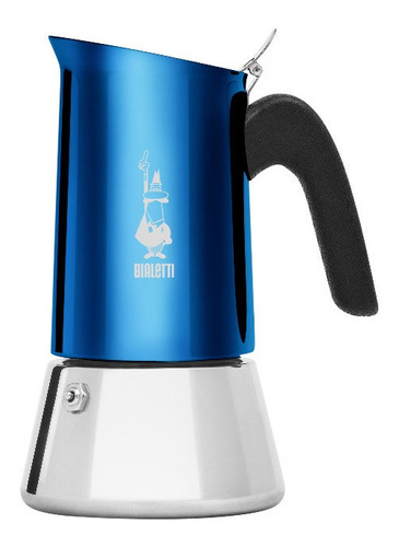 Cafetera Bialetti Nueva Venus Blue 4tz Acero Inox