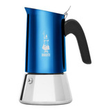 Cafetera Bialetti Nueva Venus Blue 4tz Acero Inox