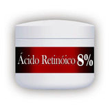 Ácido Retinóico 8% Peeling Clareador Rejuvenescedor Cor Base