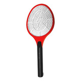 Raqueta Mata Mosquitos Recargable 3.7v High Power Hig Rm-401 Color Rojo