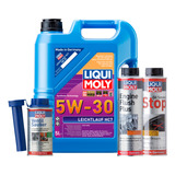 Combo Liqui M Leichtlauf Hc7 5w30 Oil Smoke Stop Regalo