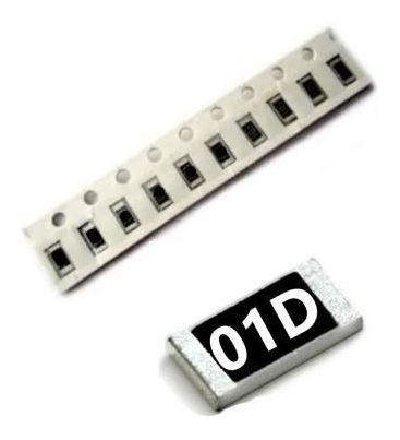 100 Kohms 1% (100 Peças) Resistor Smd 0603 100k 1,6mmx0.8mm