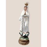 8magen Religiosa Virgen De Fátima Grande De 60cm De Yeso