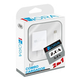 Cargador Para iPhone iPad 1 Hora Carga Rapida 2.0a Lightning