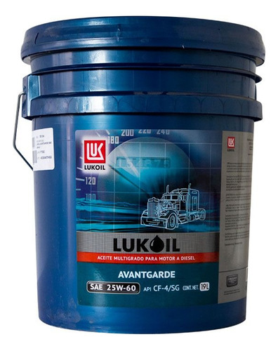 R0104 Lukoil Avantgarde Sae 25w-60 Cubeta Motores A Diésel 