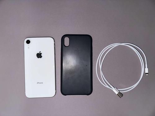 iPhone XR 64gb Branco Com Cabo Usado Perfeito Estado