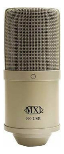 Microfone Condensador Mxl 990 Usb Studio
