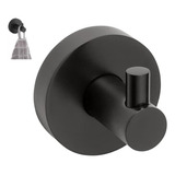 Colgador Perchero Acero Negro De Pared Para Toallas Ropa