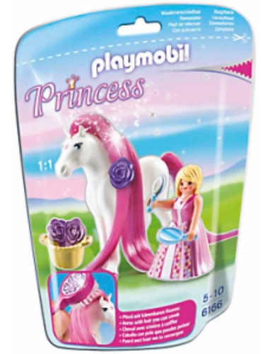 Playmobil Bags 6166, Princesa Rosalie Con Su Caballo!!!!