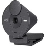 Webcam Full Hd Logitech Brio 300 Grafite 1080p 30 Fps Usb-c