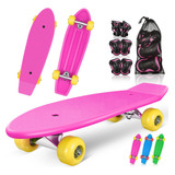 Mini Patineta Estilo Penny Tabla Skate Colores Skateboard