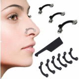 7 Pzs Corrector Nasal Respingador Invisible Unisex + Envio