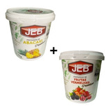 Kit C/2 Preparo Polpa Premium Jeb - Abacaxi+frutas Vermelhas
