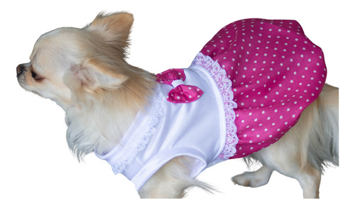 Vestido Para Perrita Chihuahua O Razas Pequeñas 