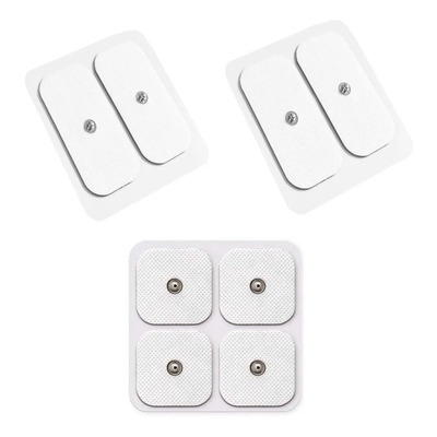 8 Electrodos Parches Pads Electro Reflex Energizer Beurer Color Blanco | Meses sin interés