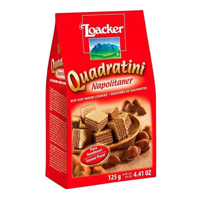 Galletitas Italianas Loacker Quadratini Napolitaner | MercadoLibre